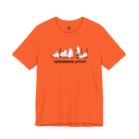 PURRRANORMAL ACTIVITY Unisex Halloween Tee