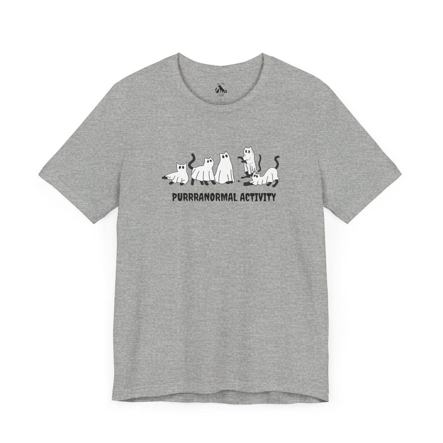 PURRRANORMAL ACTIVITY Unisex Halloween Tee