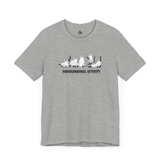 PURRRANORMAL ACTIVITY Unisex Halloween Tee