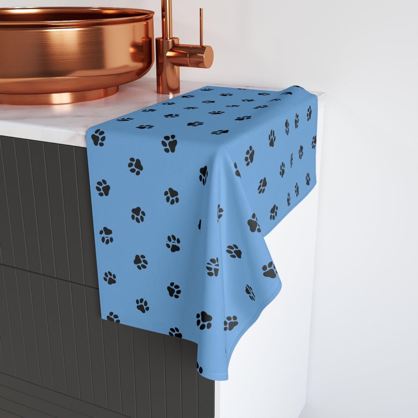 Paw Print Hand Towel