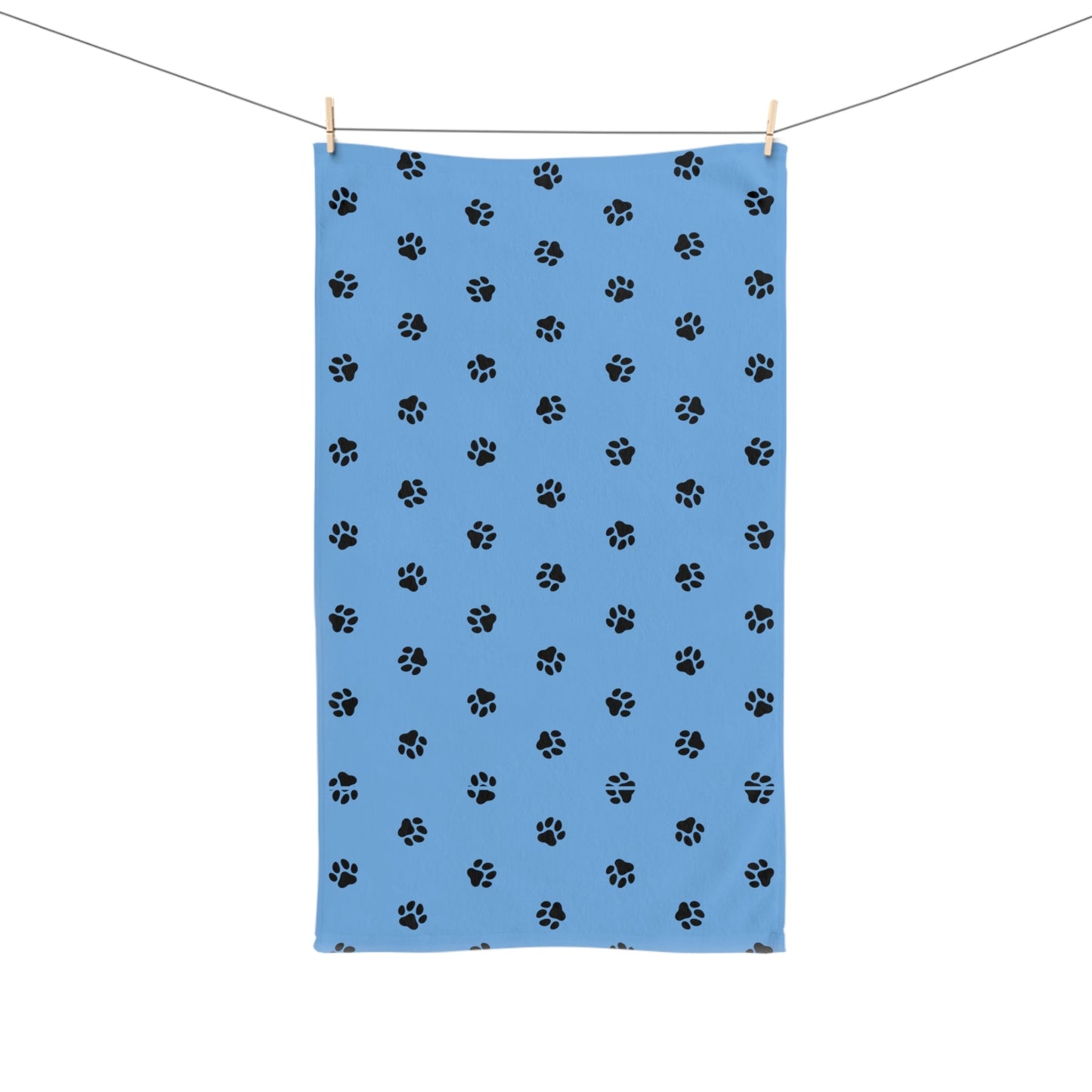 Paw Print Hand Towel