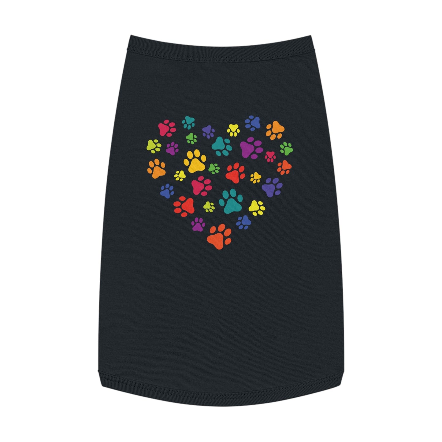 Paw Print Heart Pet Tank Top