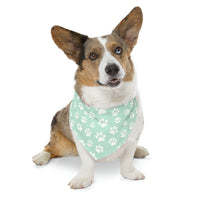 Paw Print Pet Bandana Collar