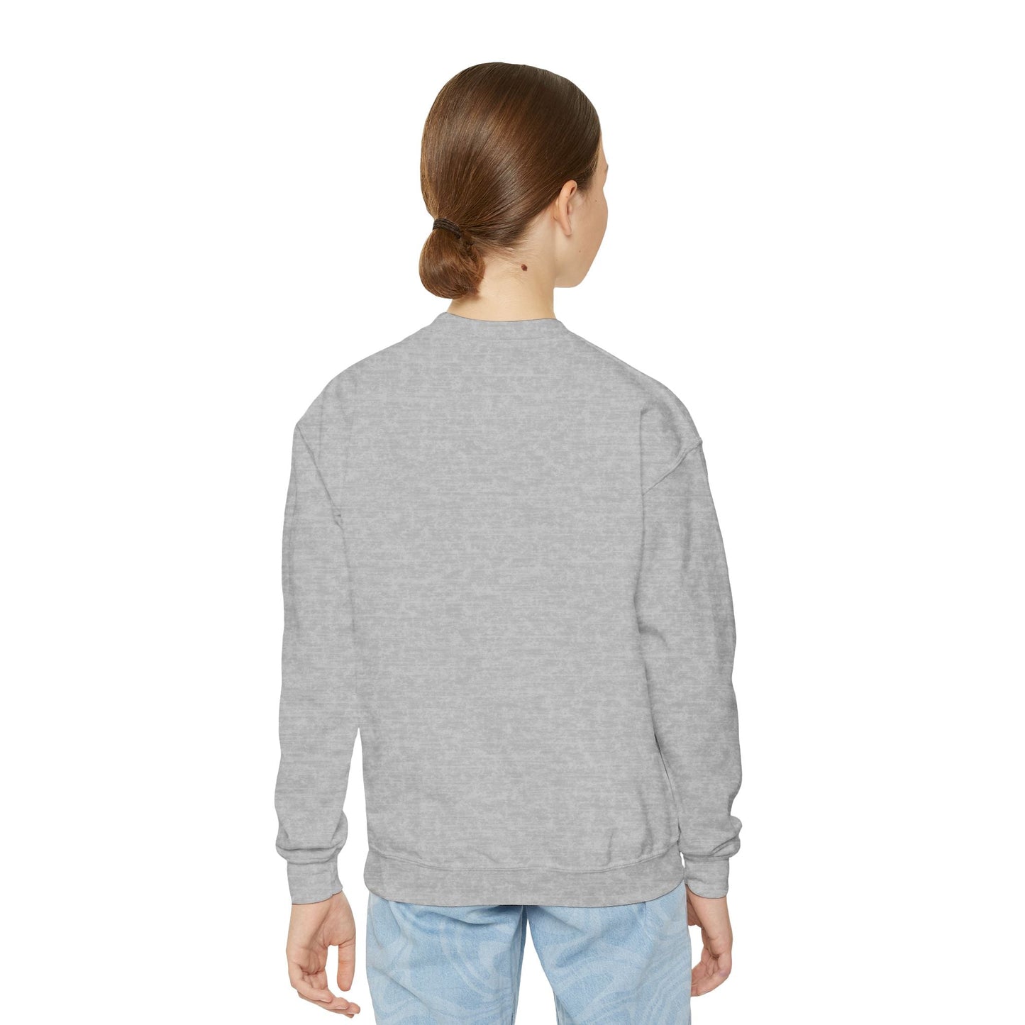Purrranormal Activity Youth Crewneck Halloween Sweatshirt
