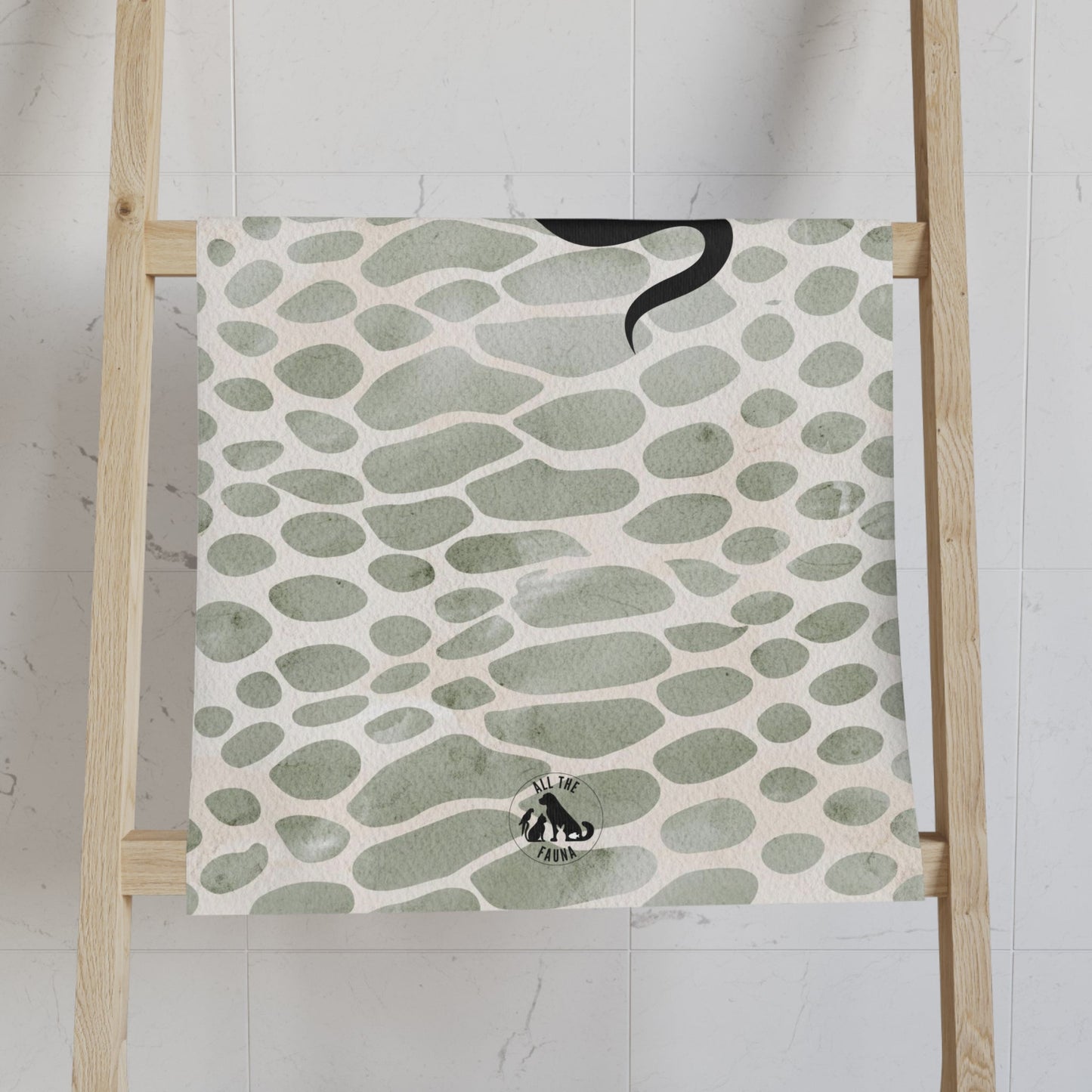 Snake Print Hand Towel