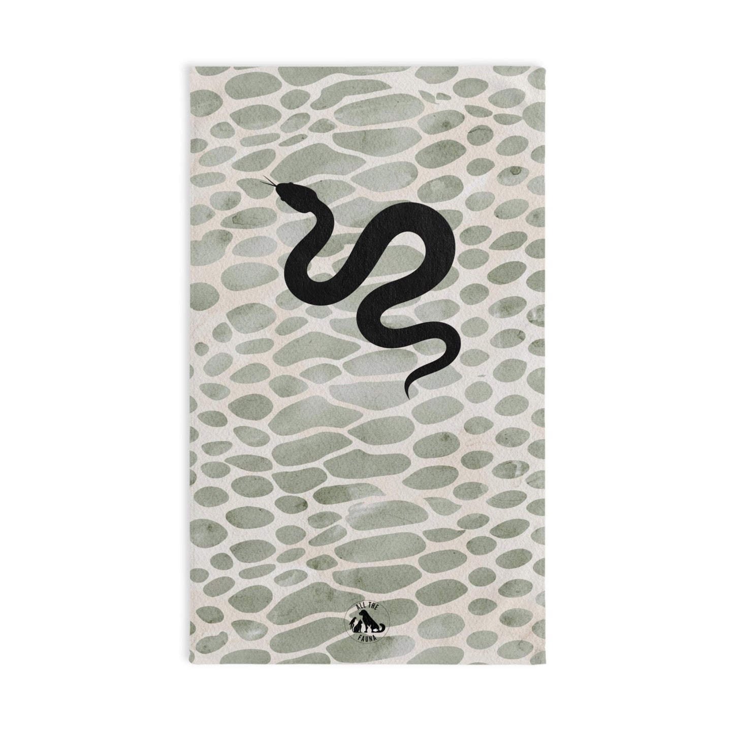 Snake Print Hand Towel