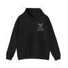 Bobo the Pocket Frenchie Unisex Heavy Blend™ Hoodie Hoodies Black gifts for animal lovers supporting animal rescues