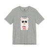 NO DRAMA Llama and Pig Unisex Tee T-Shirts Athletic Heather gifts for animal lovers supporting animal rescues