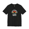Easily Distracted by CATS Unisex Tee T-Shirts Black gifts for animal lovers supporting animal rescues