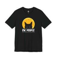 Printify T-Shirts Black / XS EW PEOPLE Unisex Cotton Tee