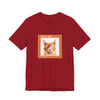 David Pawie 80s Rock n' Roll Cat Unisex Tee T-Shirts Canvas Red gifts for animal lovers supporting animal rescues