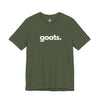 GOATS, PERIOD. Unisex Tee T-Shirts gifts for animal lovers supporting animal rescues